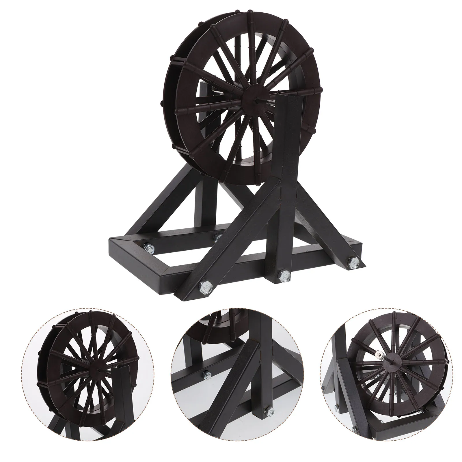 

Waterwheel Bracket Set Plastic Fish Tank Fountain Indoor Accessories Simulation Waterfall Micro Resin Ornament Diy Landscape