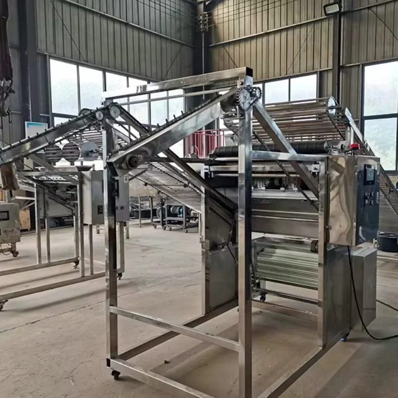 Customized High Efficiency Automatic Corn Noodle Processing Machine Stainless Steel Macaroni Spaghetti Production Line Device