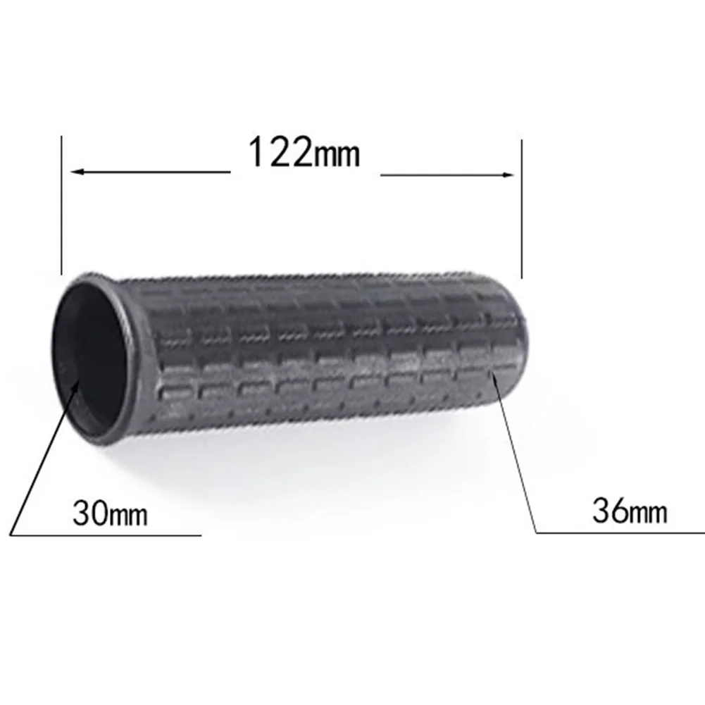Imagem -05 - Tampa de Borracha Antiderrapante para Carrinho de Mão à Prova de Intempéries Tubos Redondos Aperto Firme Universal Ranhura 30 mm Peças