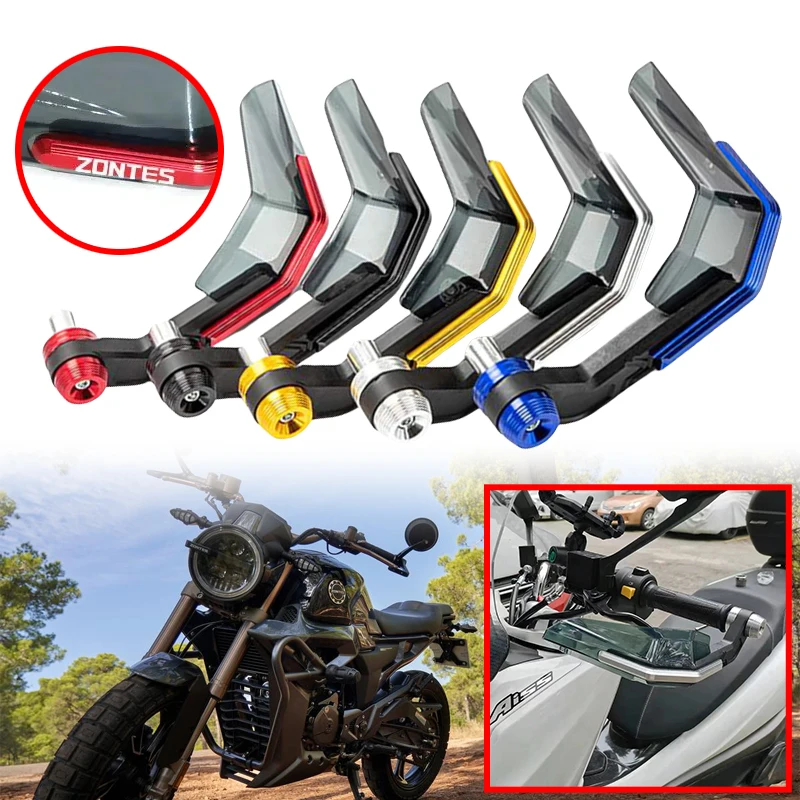 

Fit For Zontes G1-125 ZT125-G1 ZT125 ZT125-G2 125-U 125-U2 ZT-125U Motorcycle CNC Handguard Shield Hand Guard Protector Windshi