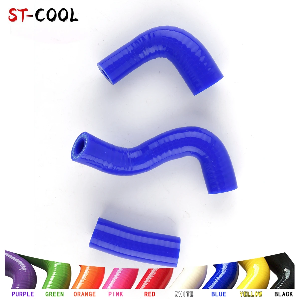 

FOR AUDI S3 A3 TT LEON CUPRA R BAM 210 225 BHP 1.8T Silicone Breather Hoses Tubes Kit Piping 3Pcs 10 Colors