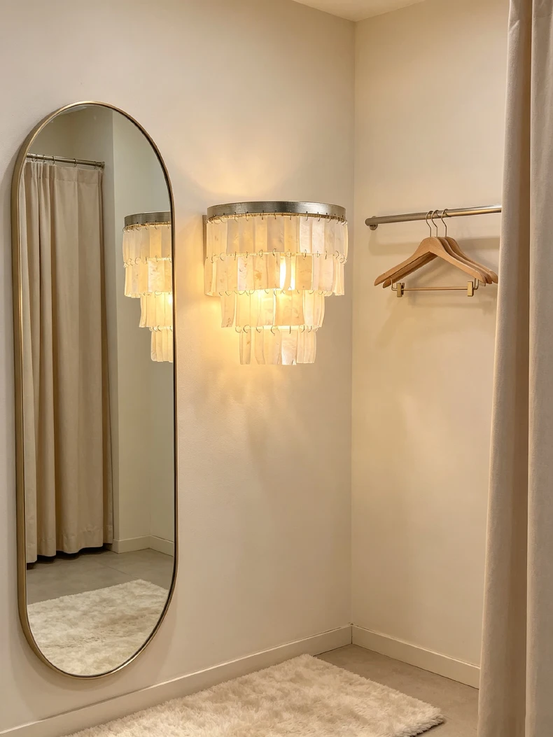 American Retro Creative Wall Lamp Study French