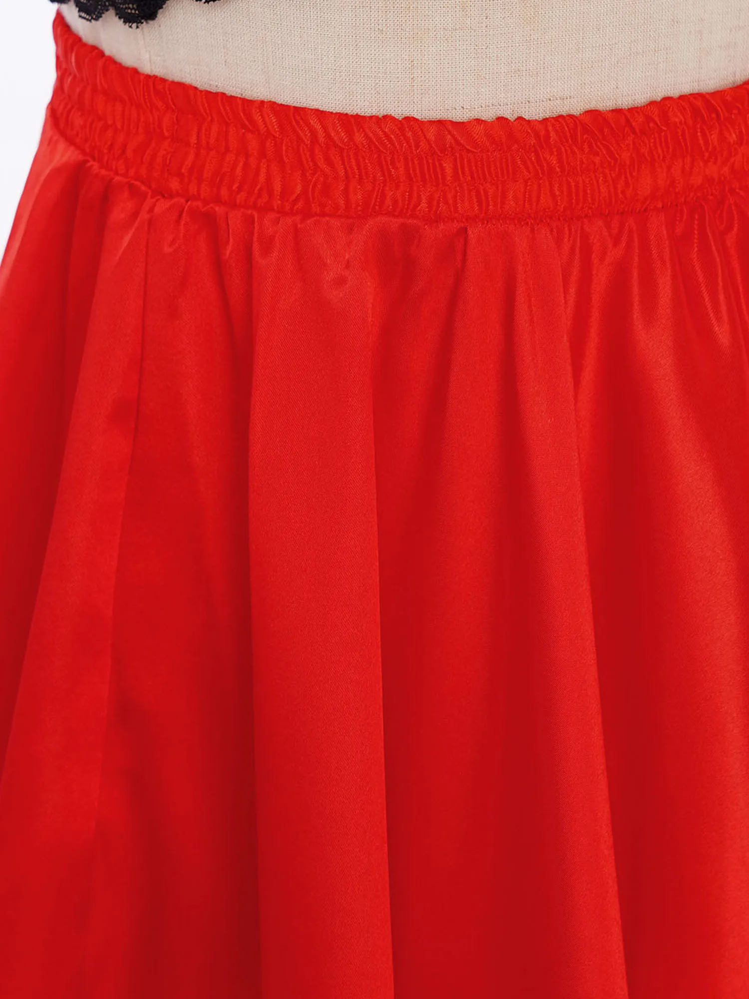 Jupe de danse Flamenco pour enfants filles, avec haut tubulaire en dentelle, couvre-chef, Costume de danse de salle de bal espagnol Paso Doble pour fête d'halloween