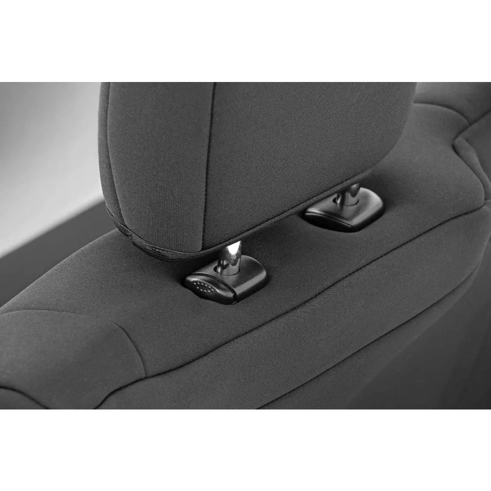Waterproof and UV-Resistant Neoprene Seat Covers for Toyota Tacoma (2016-2023) - Foam-Padded Front Seat Protection