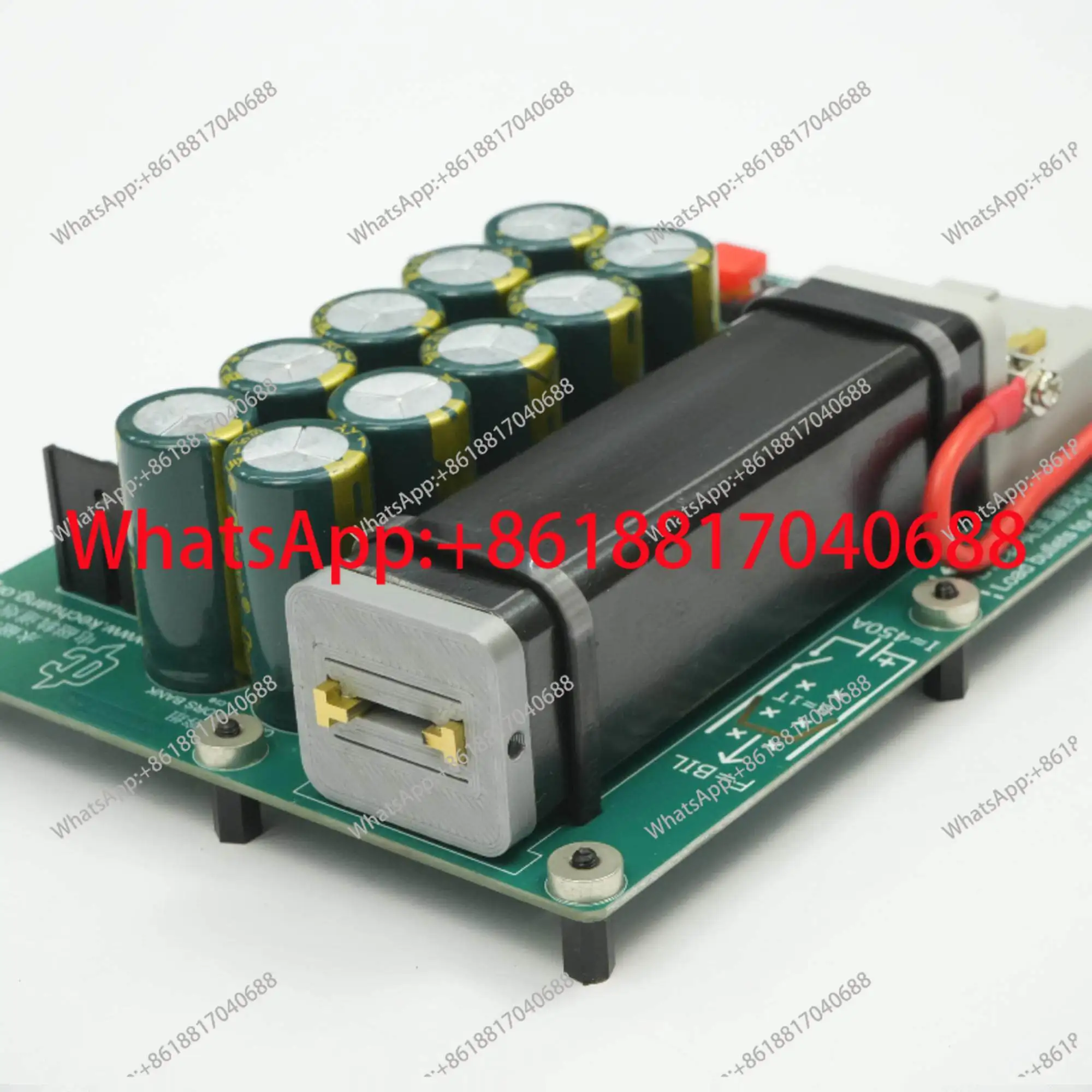 Permanent Magnet Enhanced Rail Gun KC5080.02 Electromagnetic Gun Finished Teaching Kit