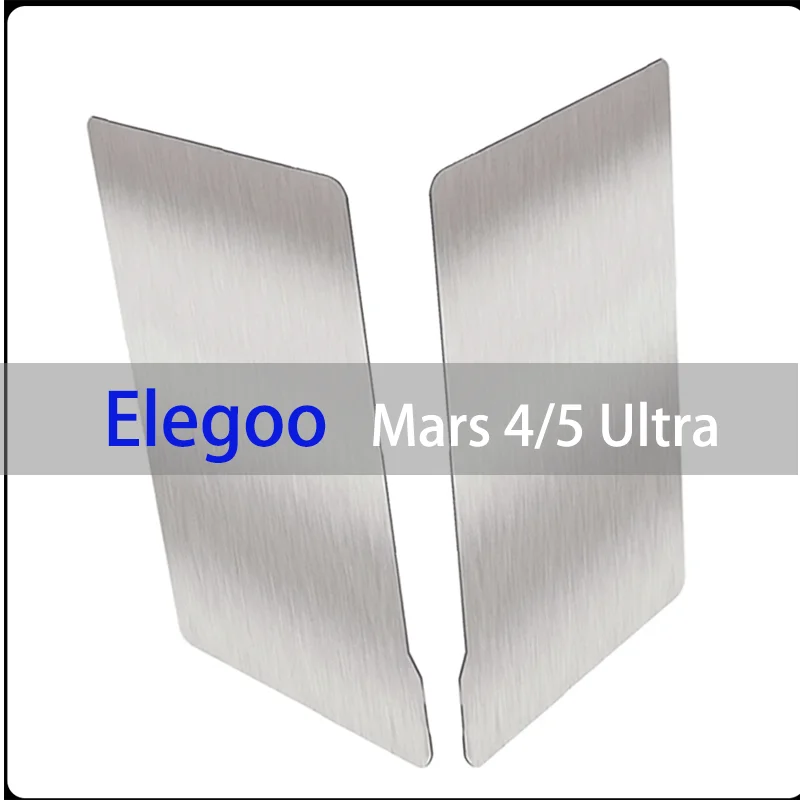ENERGETIC 160x96mm Flexible Build Plate for Elegoo Mars 5 Ultra /Mars 4/Mars 4 Ultra Magnetic Resin Steel Sheet+Hot Bed Sticker