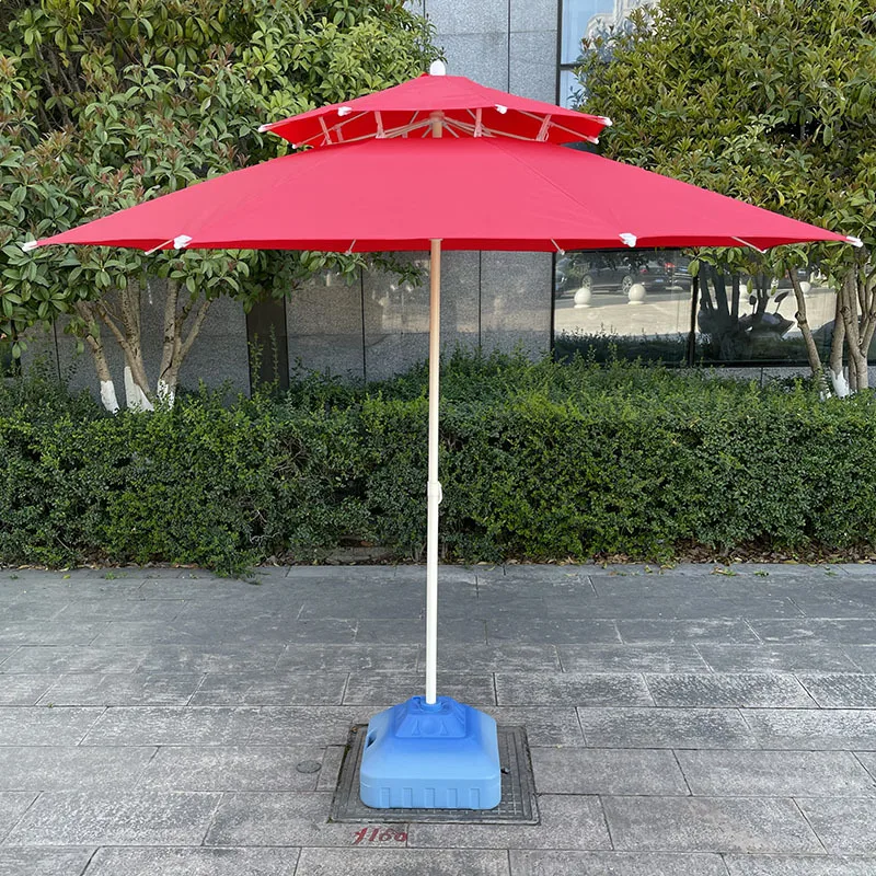 Custom Logo Outdoor Large Parasol Beach Sun Parasols Portable Advertising Umbrellas For Table