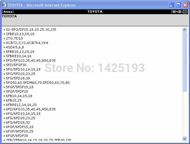 

Forklift Quality Parts 2009 For Toyota