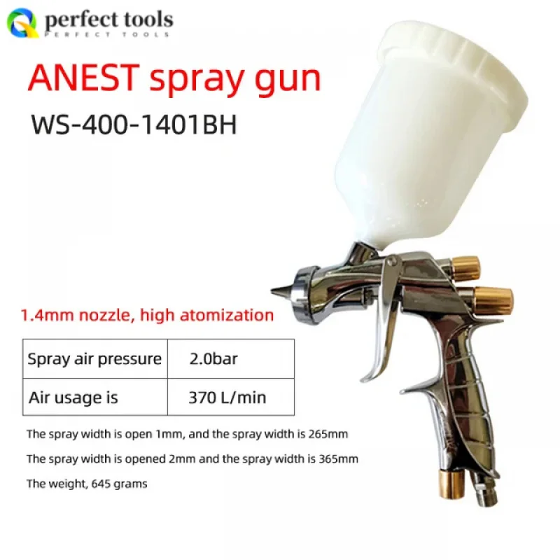 SUPER NOVA WS400 Originally Japan ANEST IWATA 1.3 and 1.4 Calibers For Intermediate Color Spraying Of Automobile Paint Spray Gun