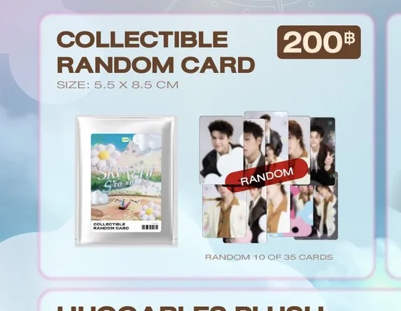 Pre-sale Official Gmmtv Thai Star Skynani  High School Frenemy Neona Smyle S To The N Fancon Concert Backpack Collectile Card
