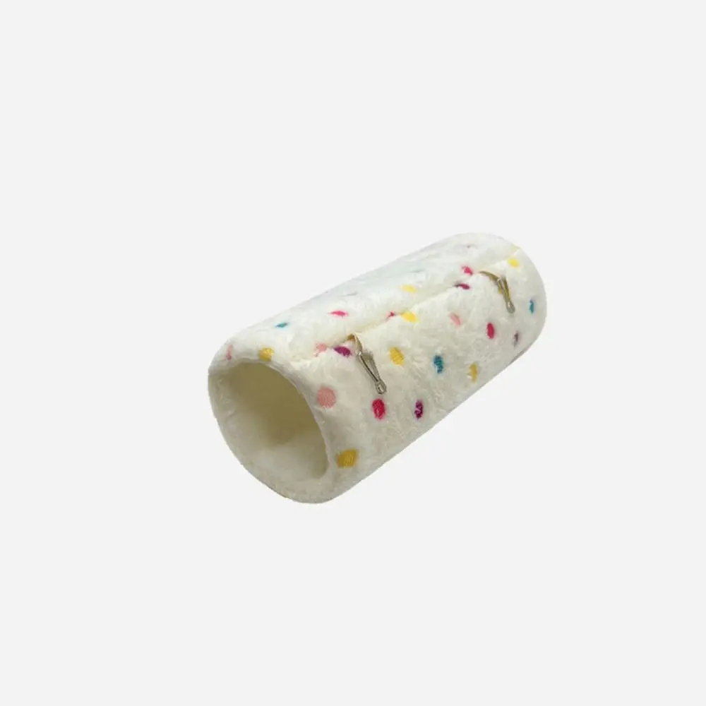Soft Guinea Pig Tunnels Fleece Lined Interactive Squirrel Ferret Tunnels Chew Proof Cloud Pattern Hanging Guinea Pig Small Pets