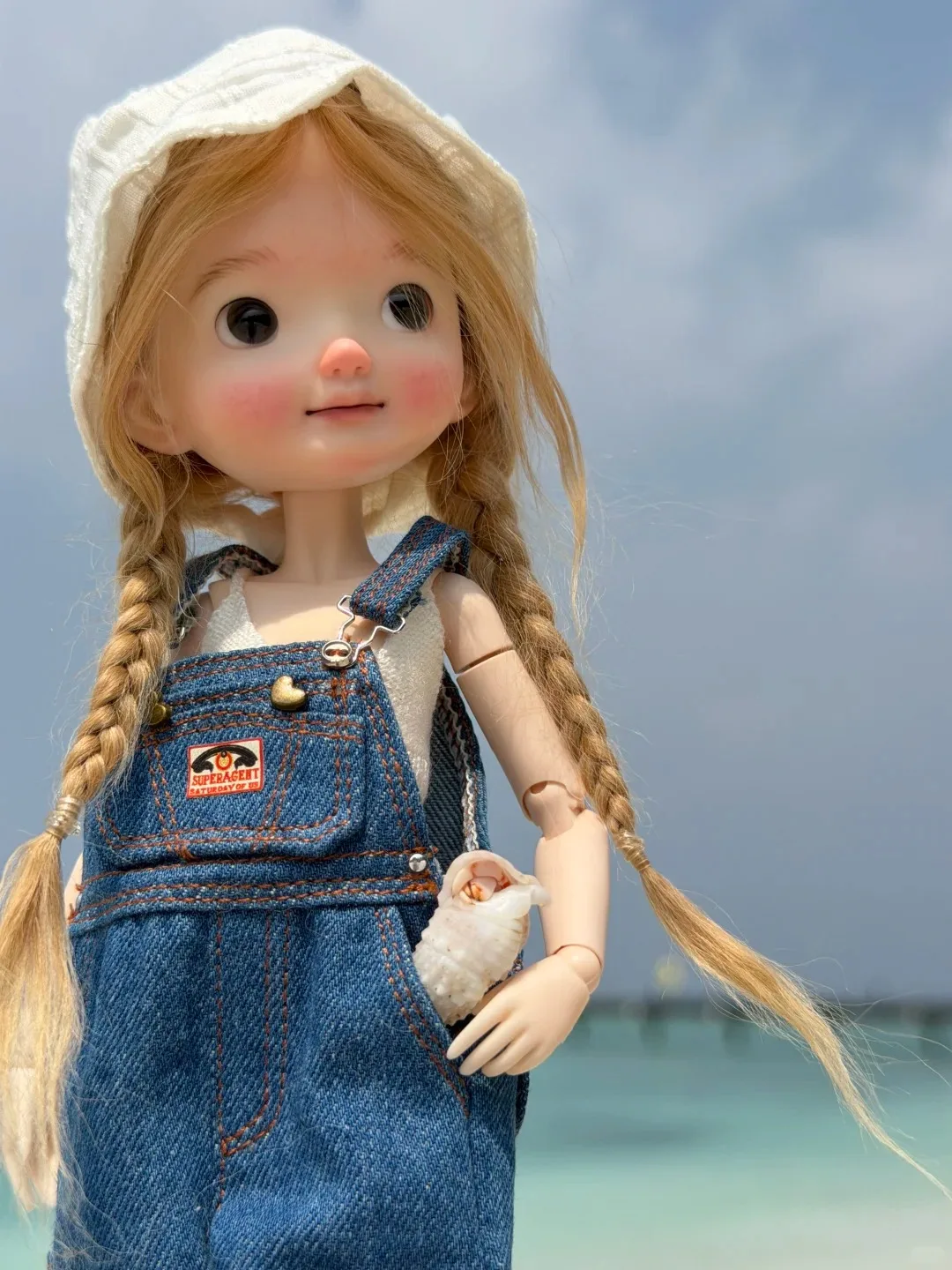 

New sd BJD Doll 26cm Slim Girl 1/6-K3 Resin Doll Art Model High Quality Toy DIY birthday gift hand Makeup