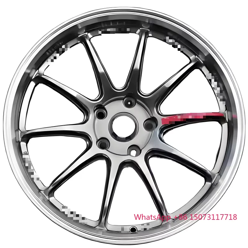 

19*8.5 19*9.5 Inch Wheels 5x108 5x114.35x112 Silver Multi Spoke Alloy Racing Car Wheels Passenger Car Wheels Rims