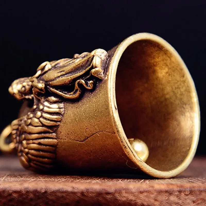 أجراس نحاسية مصقولة صديقة للأطفال، زخرفة تربط بين الوالدين والطفل