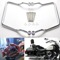For Yamaha Vstar Dragstar 400/650 Classic V-Star XVS Motorcyle Saddlebag Luggage Bracket Chrome Support Bar Protection Guard