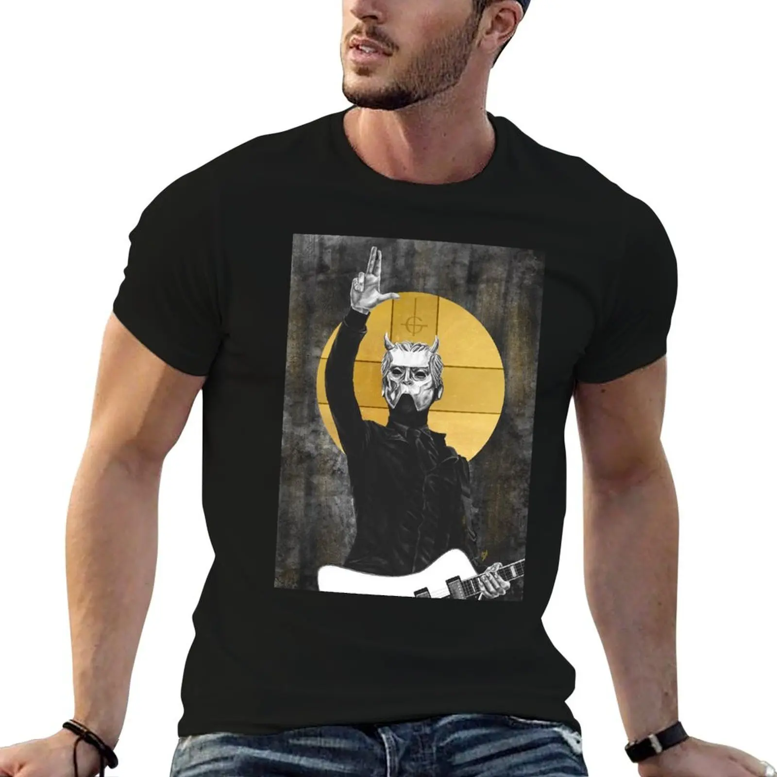 

Dewdrop Fire Ghoul- As above, So below T-Shirt man t shirts for men casual t shirts for man graphic vintage T-Shirt