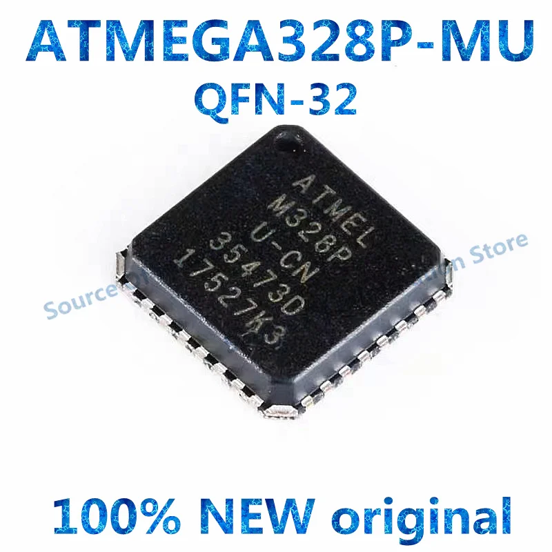 

ATMEGA328P-MU QFN-32 8-bit Microcontroller, AVR, 100% New