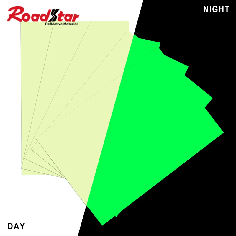 Roadstar Luminous Sticker Printing Paper Photoluminescent Glow in the Dark DIY Wall Fluorescent Safety Emergency Stairs Line