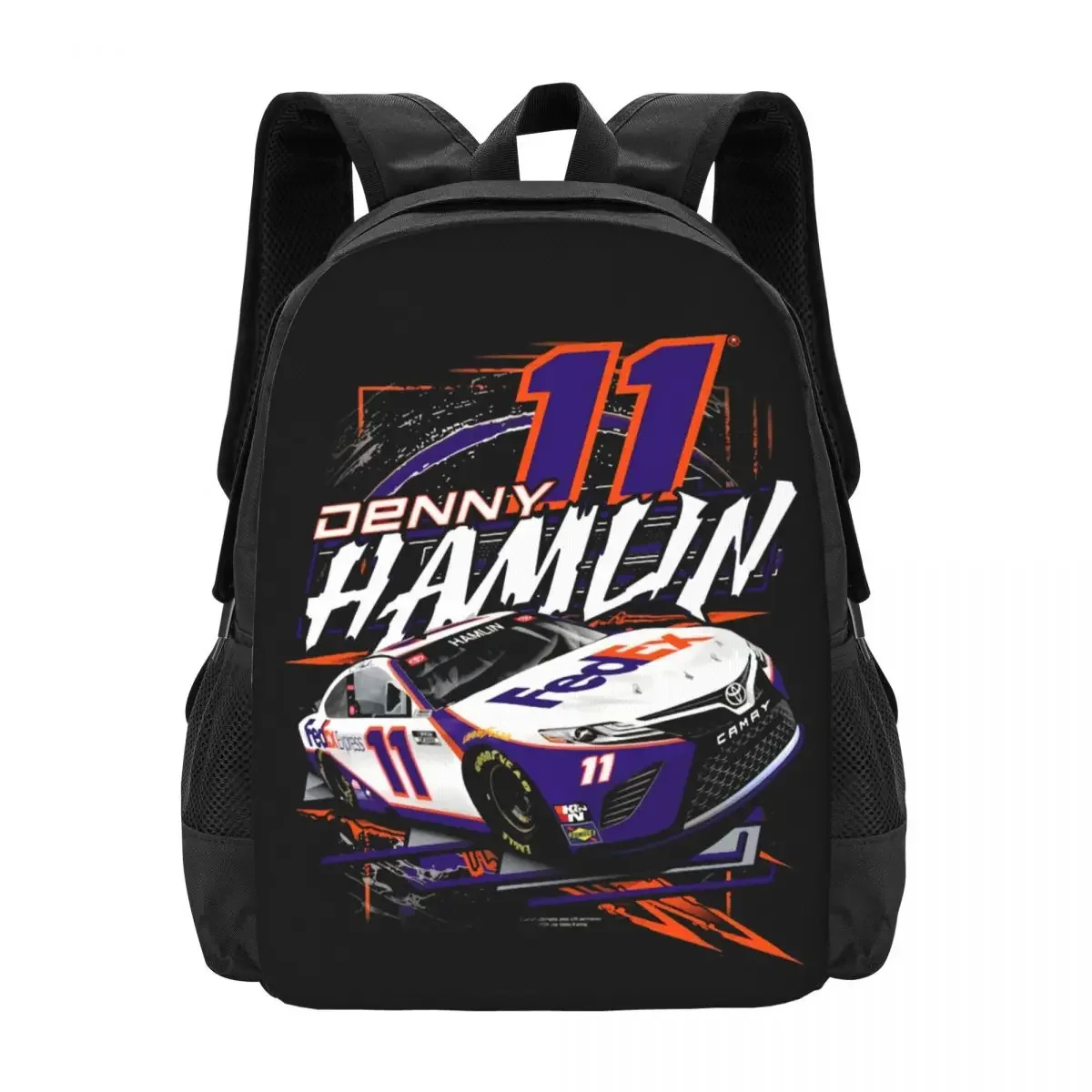 حقيبة ظهر للكمبيوتر المحمول Denny Hamlin 11 للسفر، حقيبة كمبيوتر مدرسية للأعمال والكلية هدية للرجال والنساء