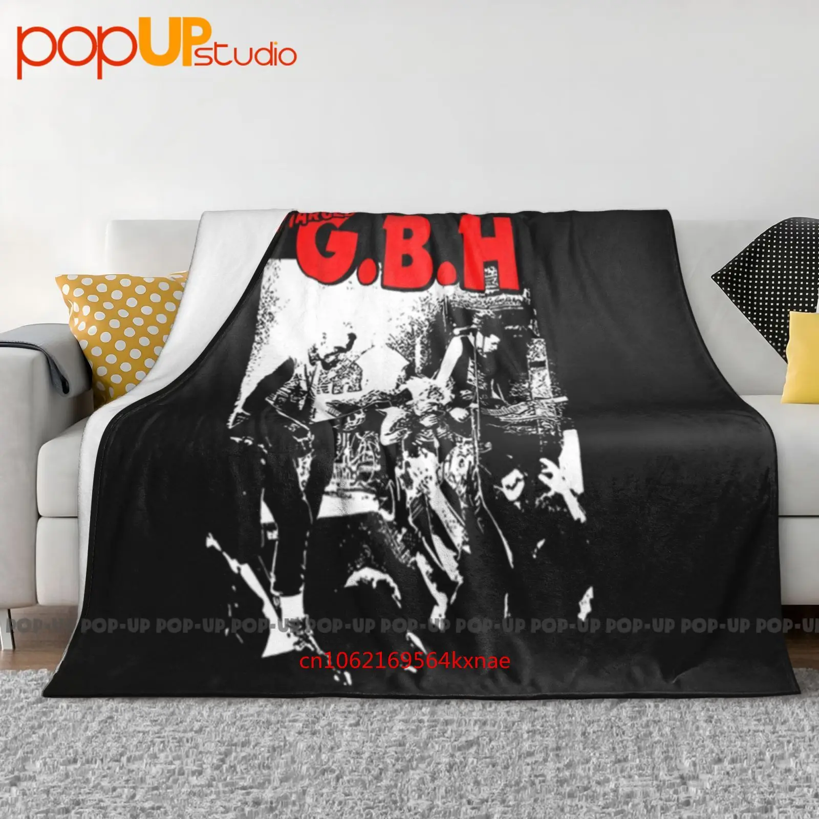 Charged Gbh Live Photo Licensed Rock N Roll Music Band Ultra-Soft Blanket Quilt Winter Sofa Cover Bed Covers