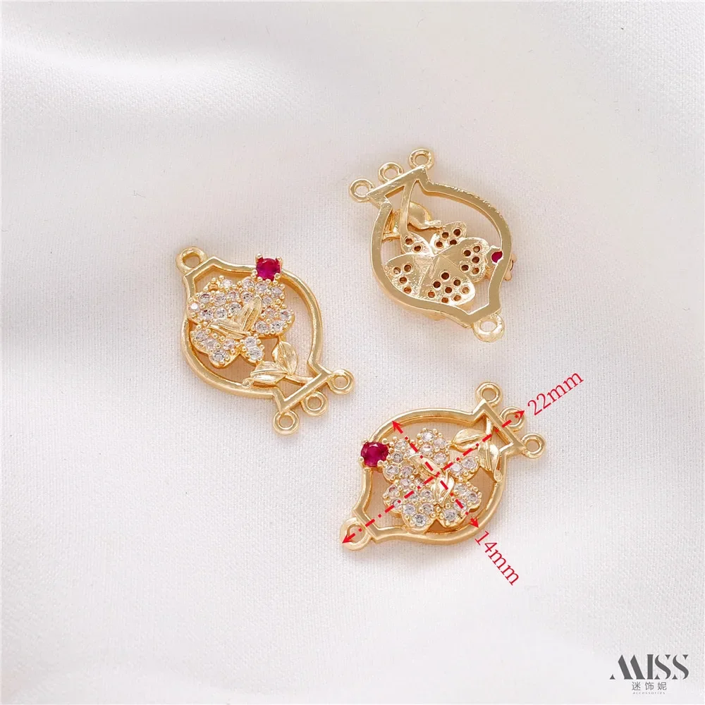 

Ваза для дворца из 14-каратного золота с инкрустацией цирконом и несколькими кольцами, подвеска с кисточкой, шпилька «сделай сам», подвеска для ушей, аксессуар для головы