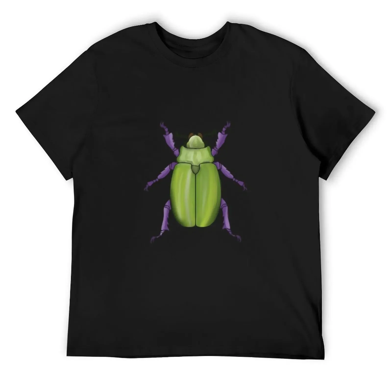 

Beyers scarab, realistic, purple legs T-Shirt shirts graphic tees tees plus size men clothing