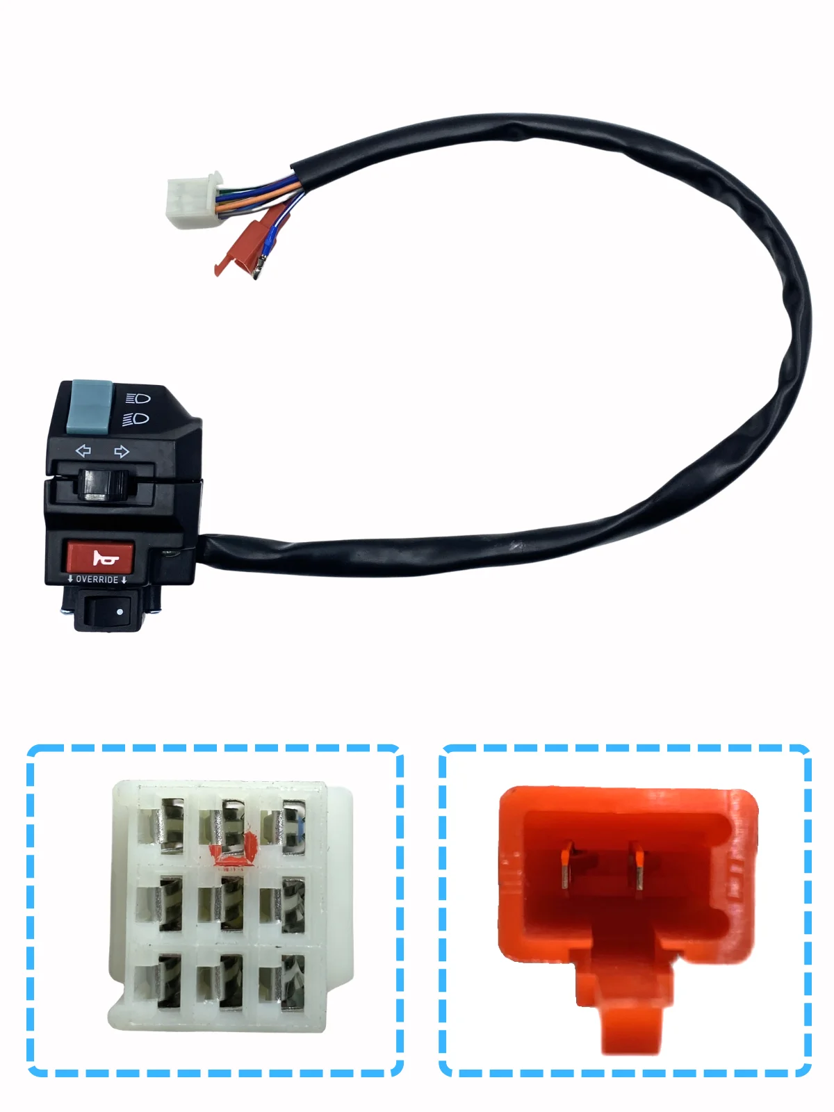 Left Handlebar Switch Assy For LH 260 300 400 Bighorn Manco Talon Classic YP250 XY260 Buyang Atomik Gamo Roketa ATV 30114 25523