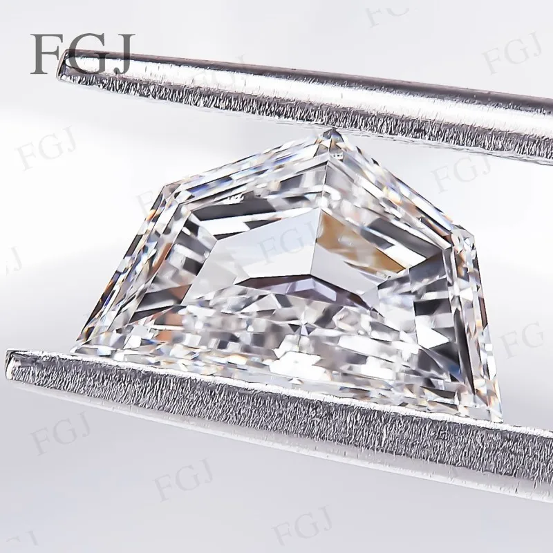 1.08CT Briolette Cut Lab Diamond CVD HPHT With IGI Loose Diamond Stone Beads For Neckalce Rings Earrings Jewelry DIY Making