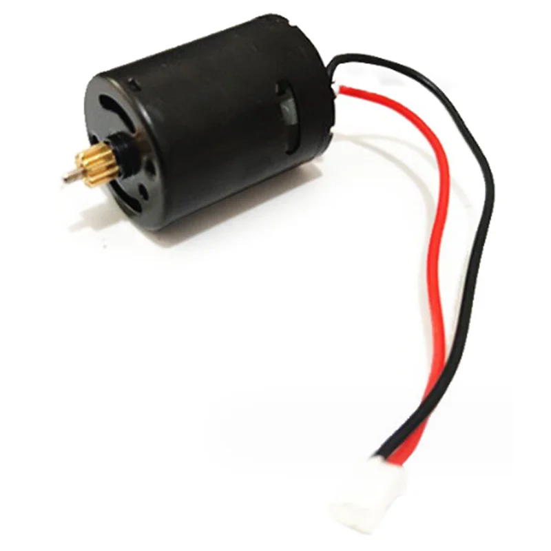 Caixa De Transmissão De Metal Com 370 Motor, Engrenagem De Aço Para WPL D12, D42, 1/10 RC Car, Peças De Atualização Vermelhas, Acessórios