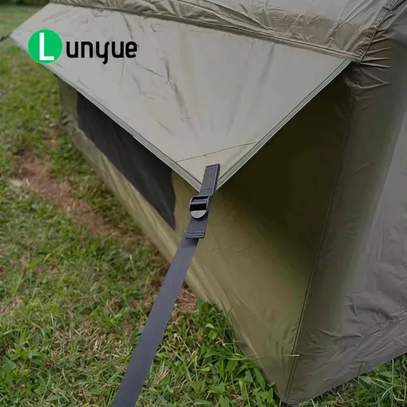 Four Seasons Oxford Cloth Camping Tent Double Door AB Version Small Skylight Fast Automatic Setup High Waterproof Performance