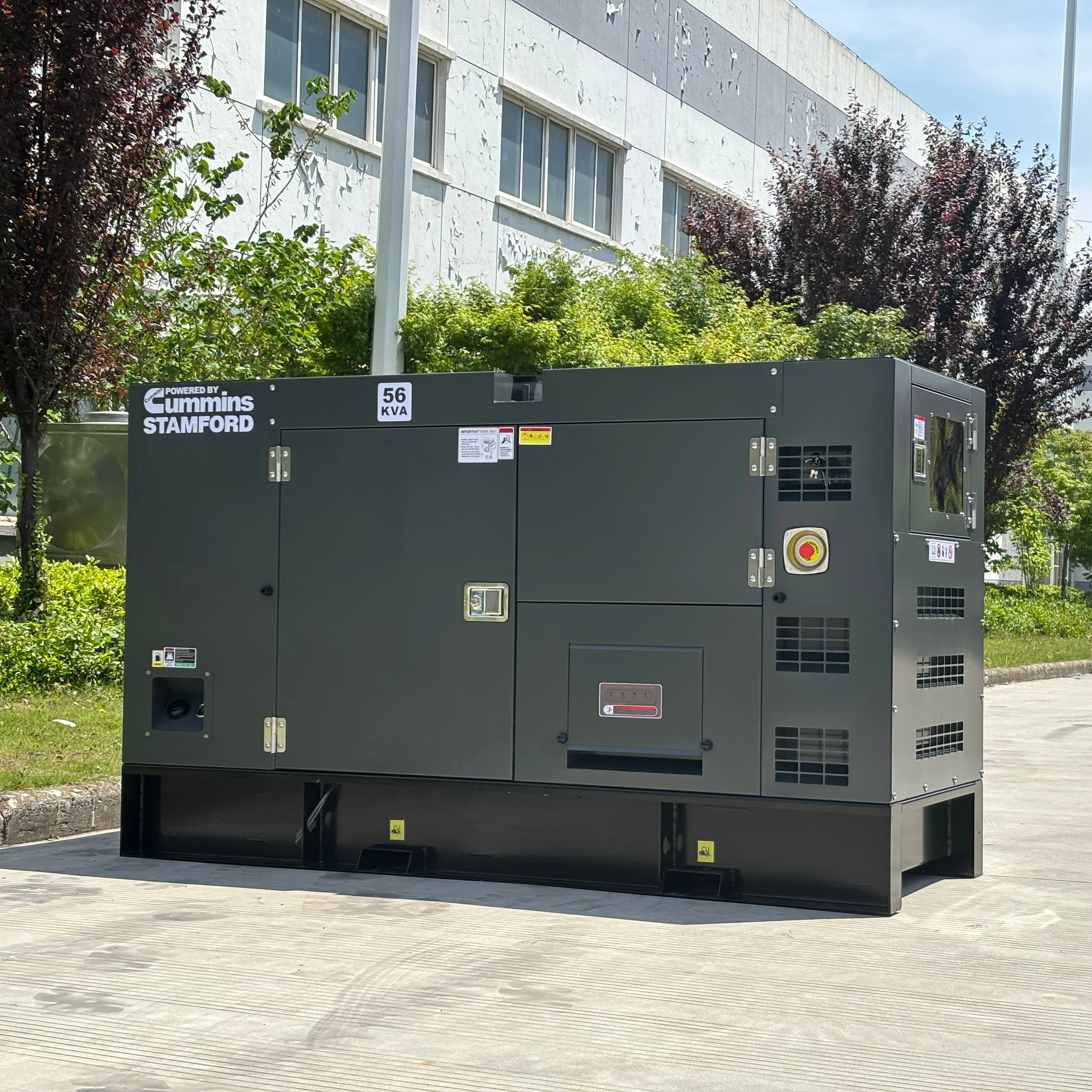 40KW 40KVA Silent Soundproof Die sel Generator Sets Die sel Engine 50KW 60KW  Generator Set