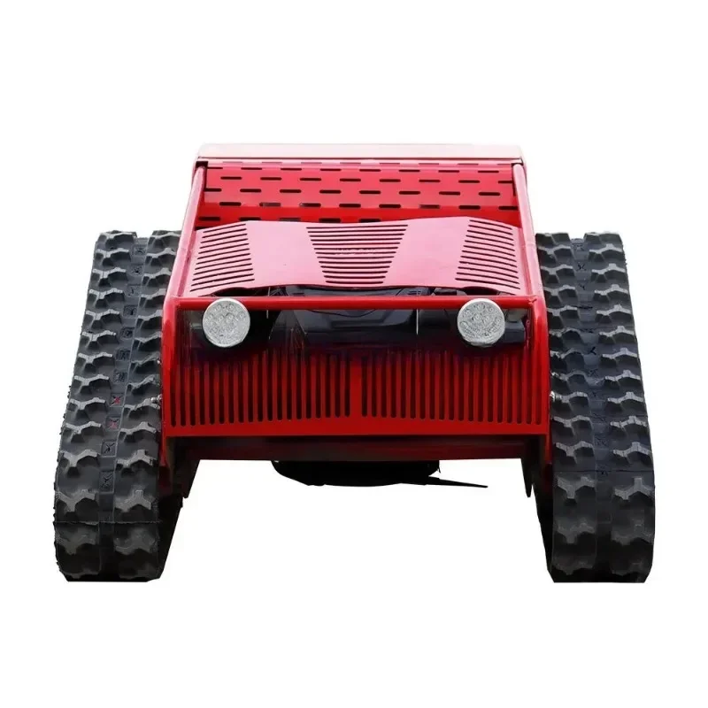 JX-11 new remote control weeding and grass crushing robot, all-terrain orchard weeder