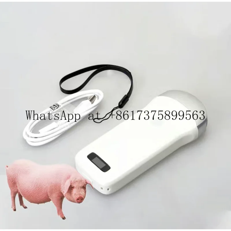 64 Elements Wireless Portable Veterinary Scanner Handheld Test Machine for Pig Sheep Goat Cattle