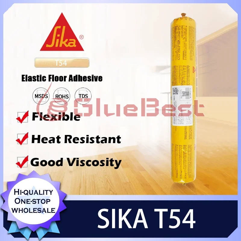 Sika T54 Elastic Eco-Friendly Wood Flooring Compound for Strong Installation and Floor Heating Repair Original Product