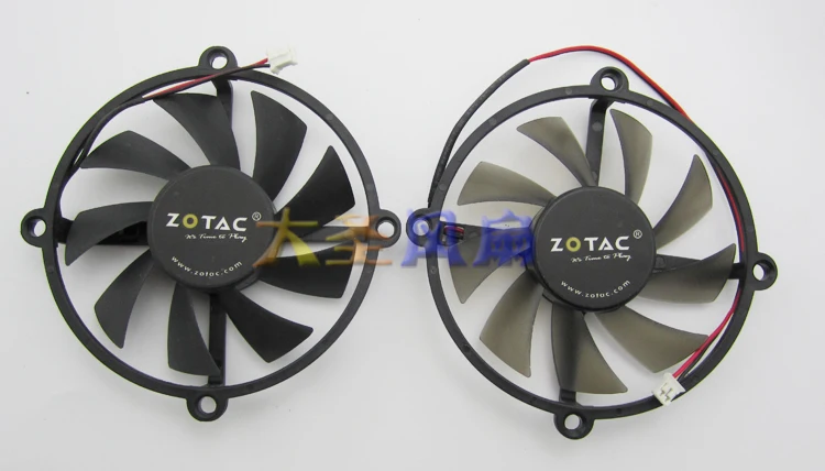 

Original Sapphire 4830 graphics card fan for ZOTAC MSI PLA08015B12HH line 2