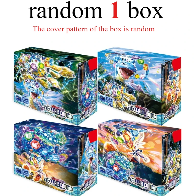 360 eenheden/doos Pokémon Scarlet & Violet 151 Prism Scale Fusion Strike Engelse Booster Battle Transaction Gift Card Halloween