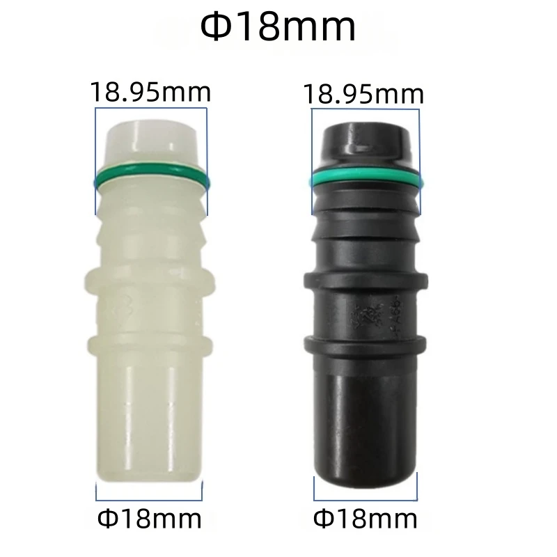 

18 ID16 18mm male connector SAE fuel line quick connector plastic male end piece for petrol and diesel for car 2pcs