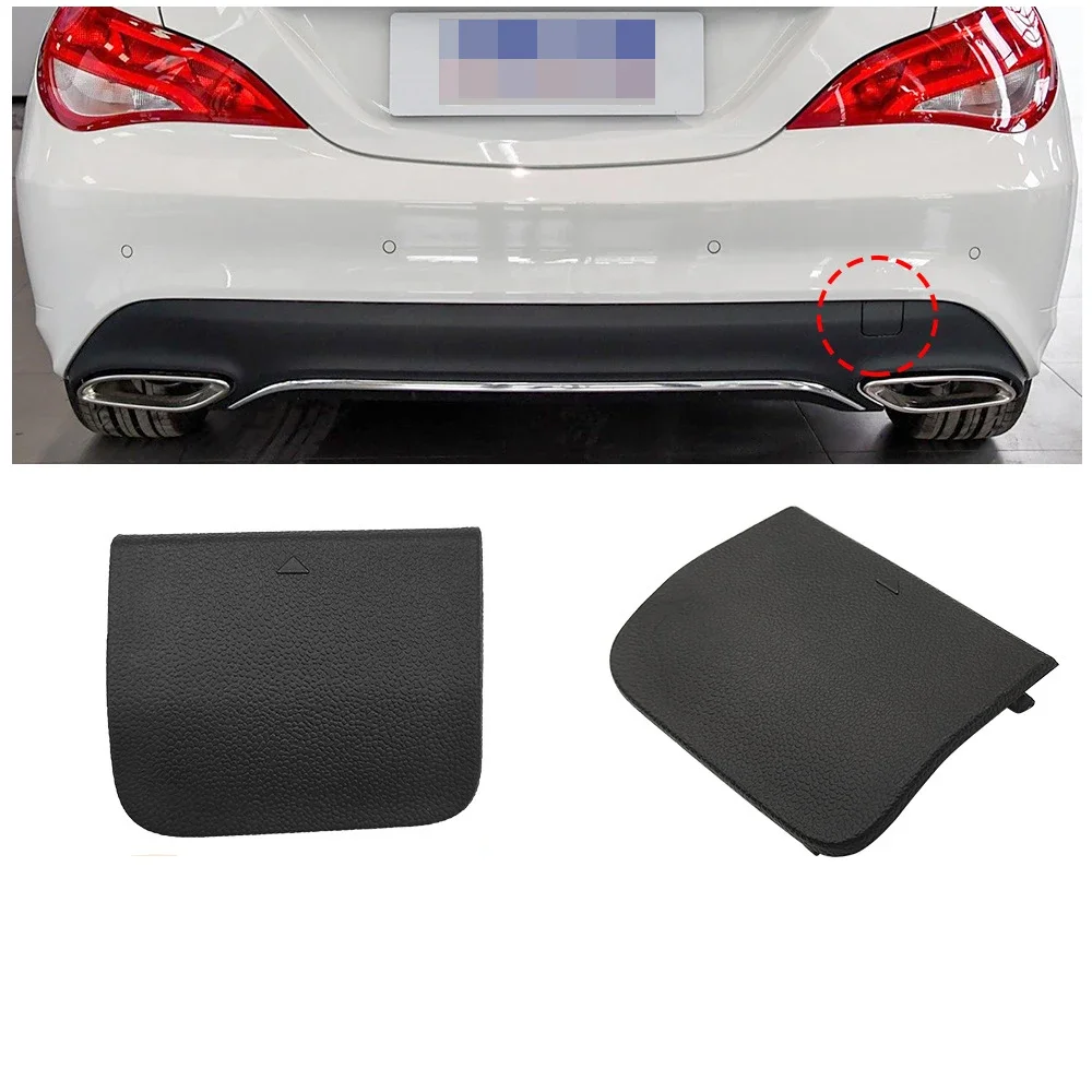 

For Mercedes Benz CLA class W117 Rear Bumper Trailer Cover Frosted 1178853400 2016-2019