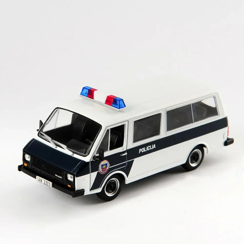 1/43 Alloy Diecast Model Collectible DeAGOSTINI RAF-22038 Polices Car Russian Raf Car Ambulance Vehicles for Gifts