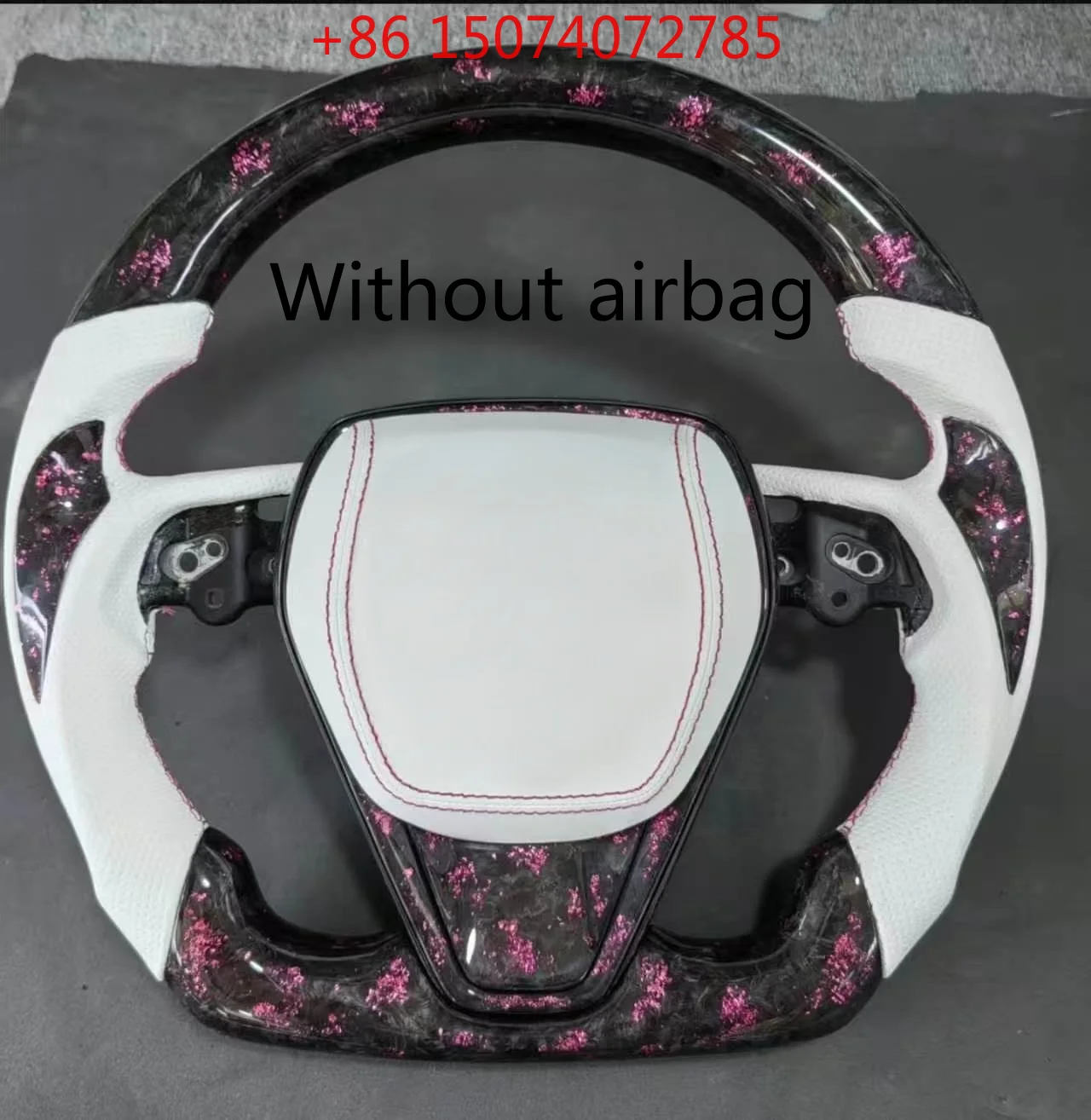 2022 High Quality Carbon Fiber Leather Full Set Steering Wheel Premium Car Accessory