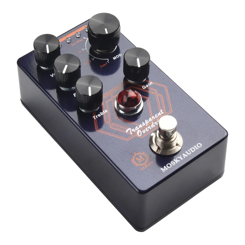 Electric Guitar Effects Pedal Transparent VEMURAM JAN RAY