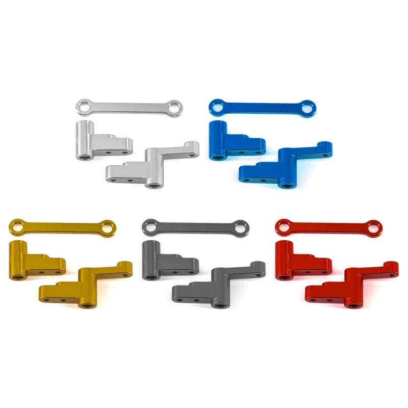 Coordinateur de direction avant en métal pour voiture Rc, pièces de mise à niveau, Mjx Hyper Go 1/14, 14301, 14302, accessoires en aluminium CNC