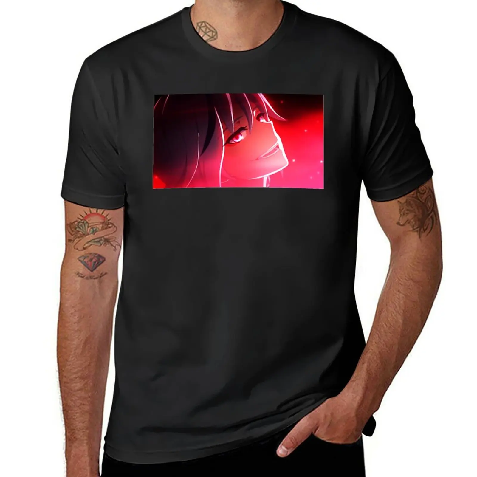 New Smug Yandere Fu Hua T-Shirt Tee shirt plain t-shirt custom t shirts design your own funny t shirts fitted t shirts for men