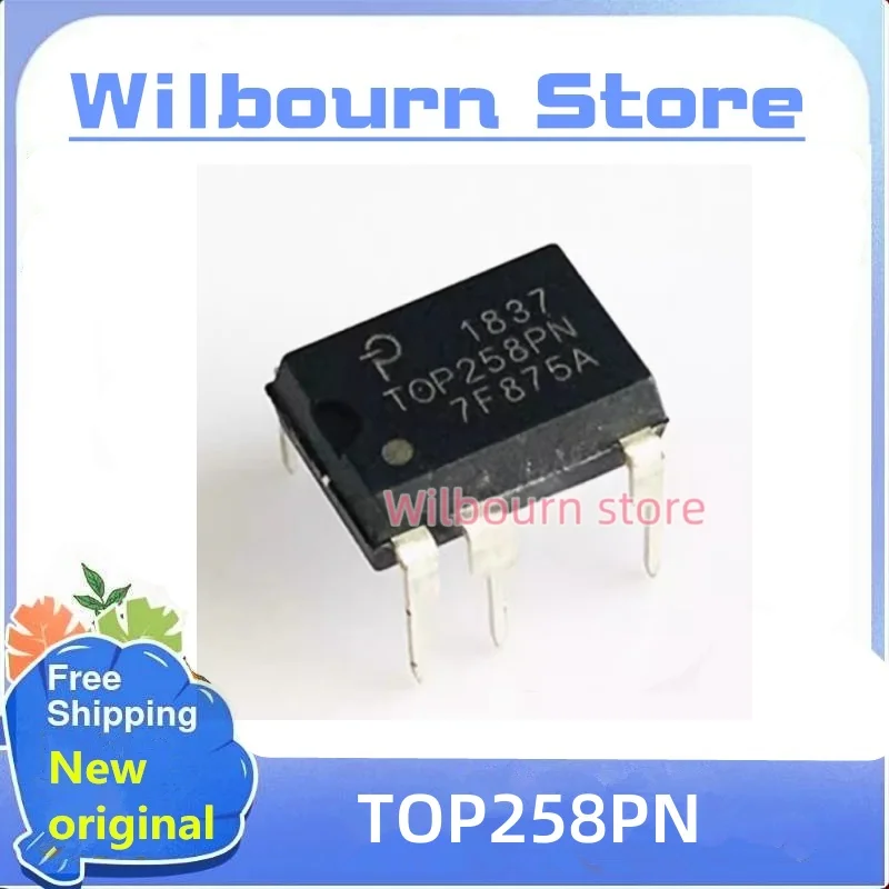 10pcs/lot TOP258P TOP258PN  DIP7  In stock