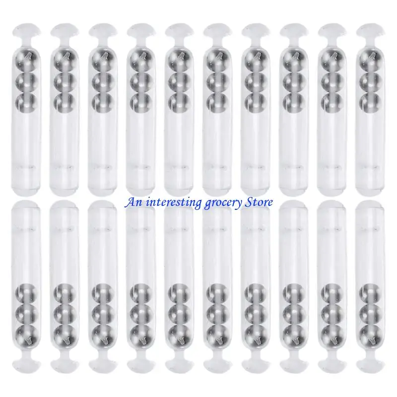 652D Fly Tying Baits Making Accessories for Hard Baits Soft Lure Rattles Steel Beads