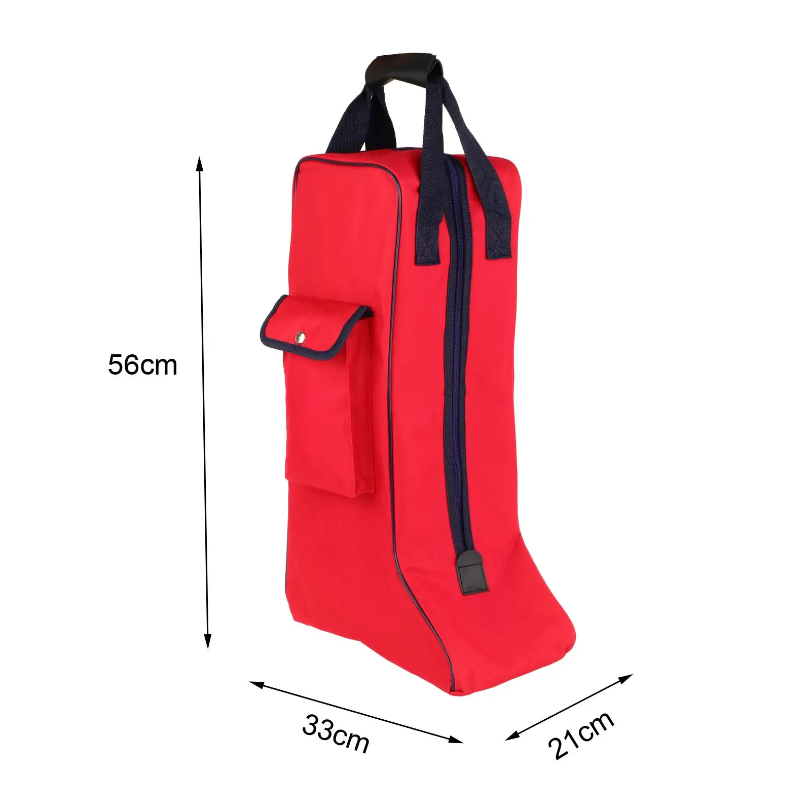 Horse Riding Long Boot Bag with Top Handle for Skiing Hiking Tear Resistant Multifunctional Oxford Fabric Shoes Storage Bag