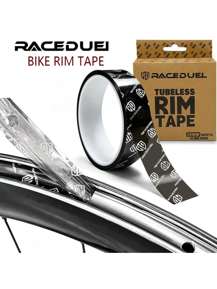 AliExpress NONE RACEDUEL Bike Tubeless Rim Tape 17/19/21/23/25/27/30/32/35mm Road Bicycle Wheels Rim Tape Wear-Resistant MTB Wheel Rim Stripe