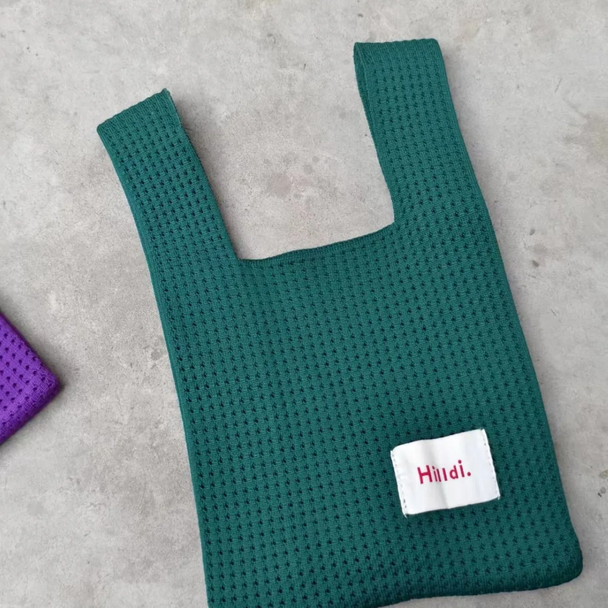 Damen 2026 Vintage Henkeltaschen – Schlichte, hohl gestrickte Handtasche für Damen, Umhängetasche, Westentasche, offene Wolltasche, lässige Einkaufstasche – Detail 10