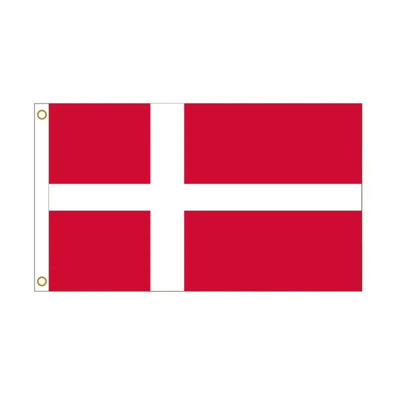 Bandera de Dinamarca de tela para exterior y colección - imagen 2