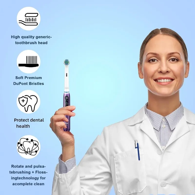 

A01V-16 шт. Сменные насадки для зубных щеток для электрических зубных щеток SB17A/50A/60A/17S/18A/20A/25A/417A